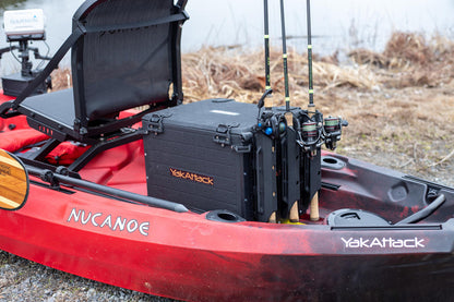 Yakattack - BlackPak Pro Kayak Fishing Crate - 13" x 16"