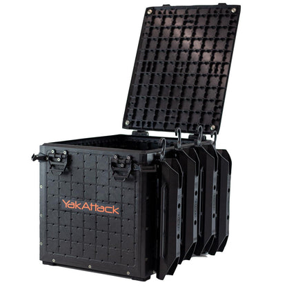 Yakattack - BlackPak Pro Kayak Fishing Crate - 13" x 16"