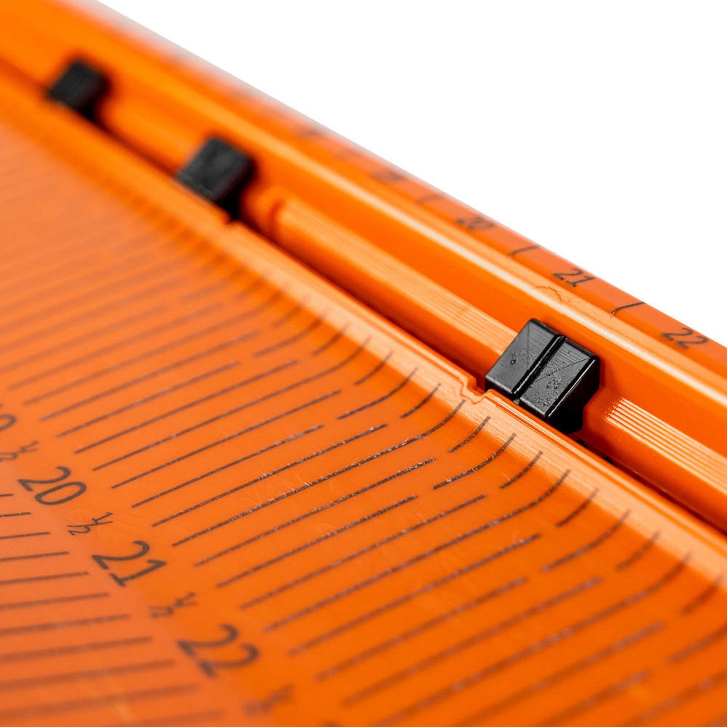 YakAttack - LeaderBoard - 28 Measuring Board with Built-In Identifier Holders and Cull Tabs, Orange