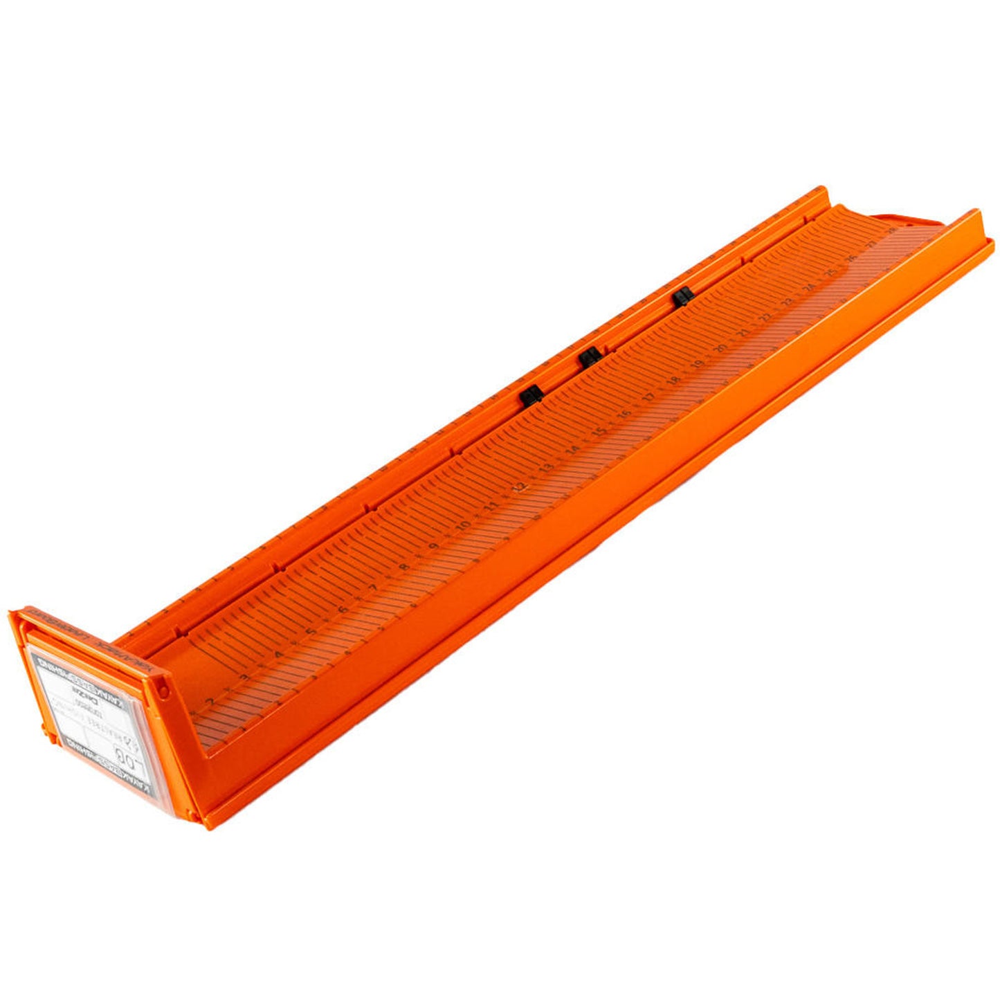 YakAttack - LeaderBoard - 28 Measuring Board with Built-In Identifier Holders and Cull Tabs, Orange