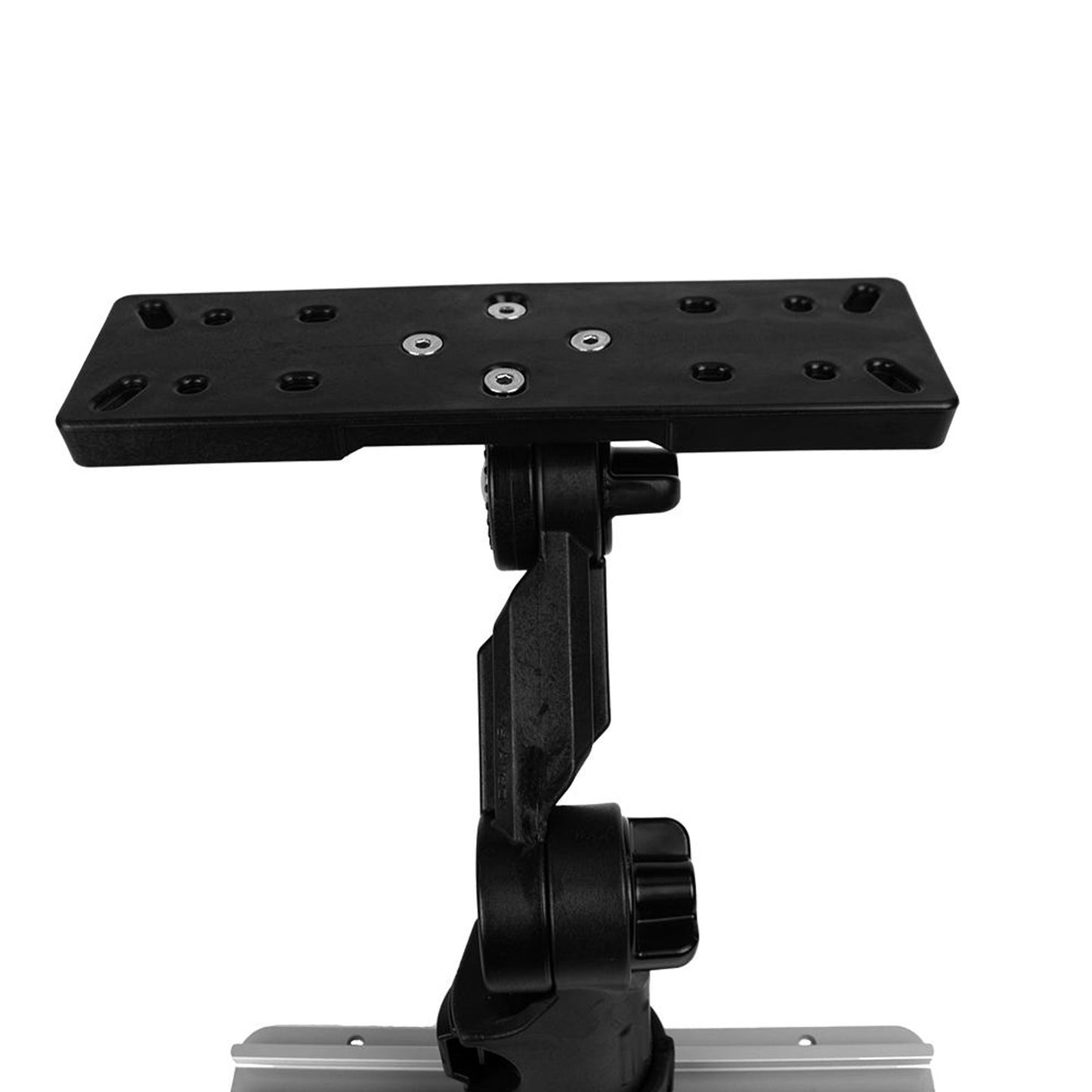 Yakattack - Rectangular Fish Finder Mount with Track Mounted LockNLoad™ Mounting System