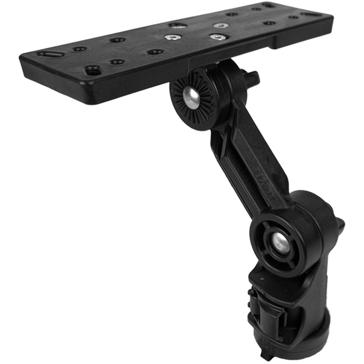 Yakattack - Rectangular Fish Finder Mount with Track Mounted LockNLoad™ Mounting System